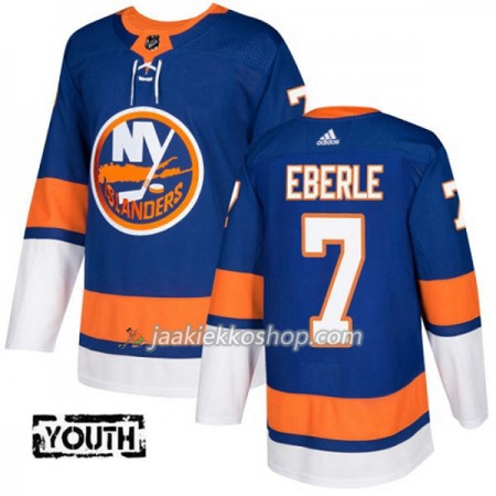Lapsille NHL New York Islanders Pelipaita Jordan Eberle 7 Adidas 2017-2018 Sininen Authentic